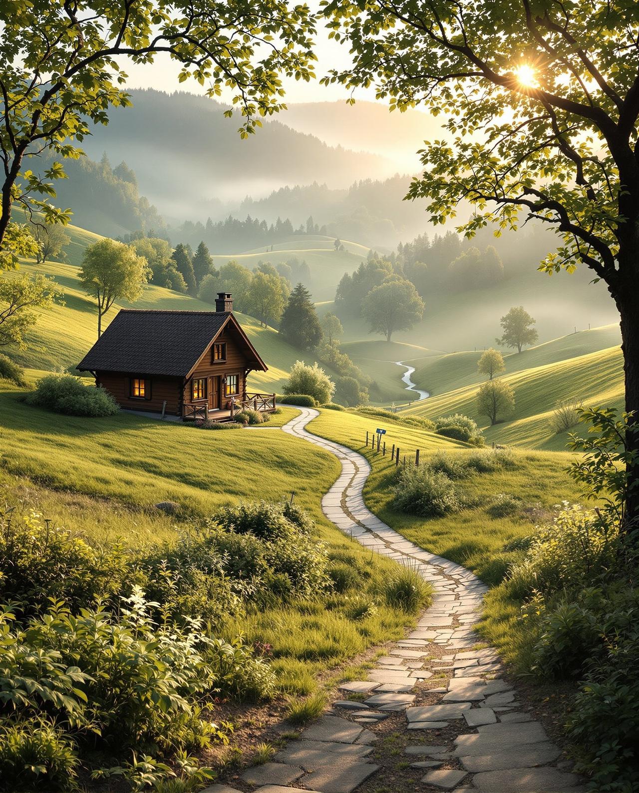 微短剧小程序 - 幽静山谷里的治愈剧场