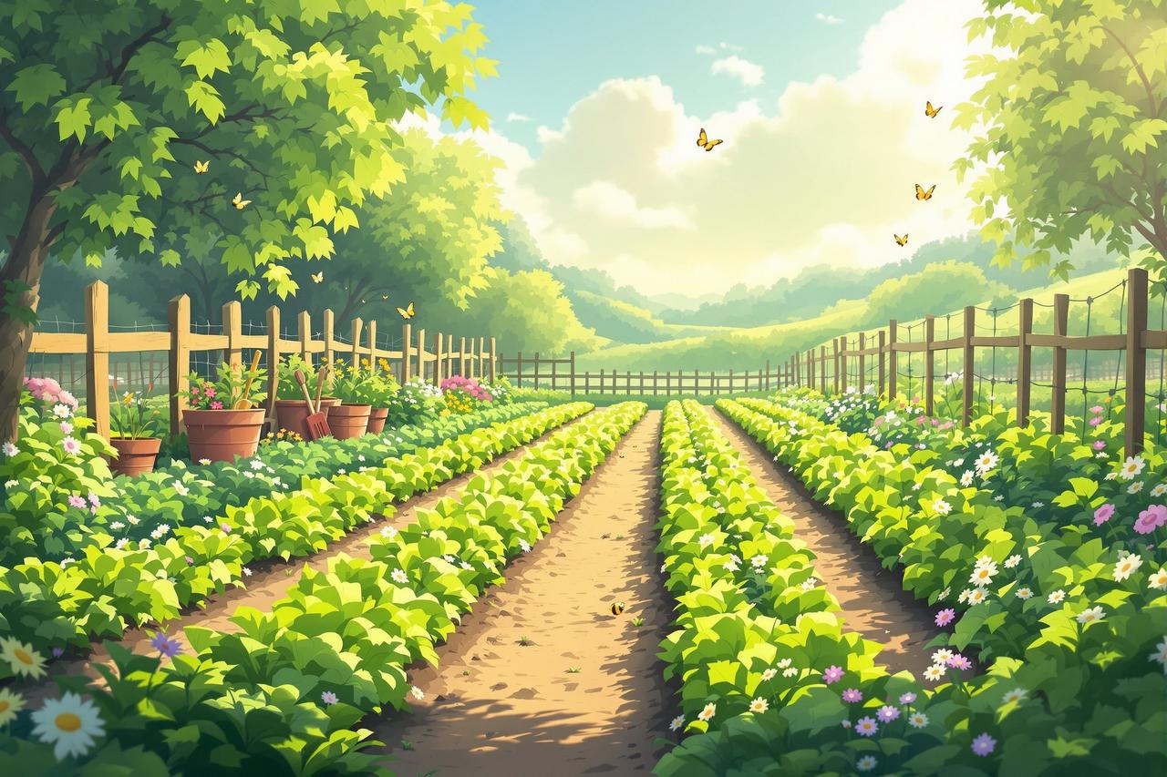 微短剧小程序作品 - 外婆的菜园子