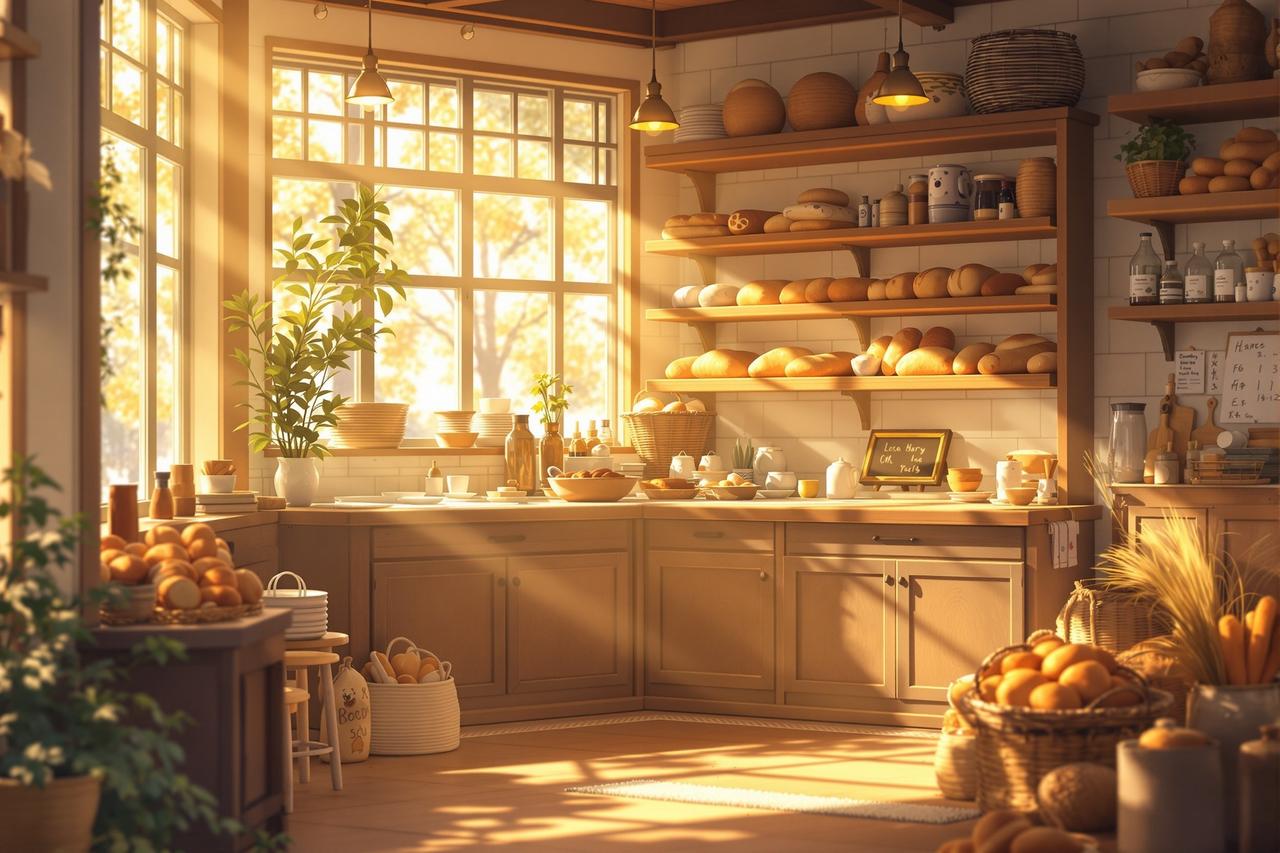 微短剧小程序作品 - 猫咪的面包坊