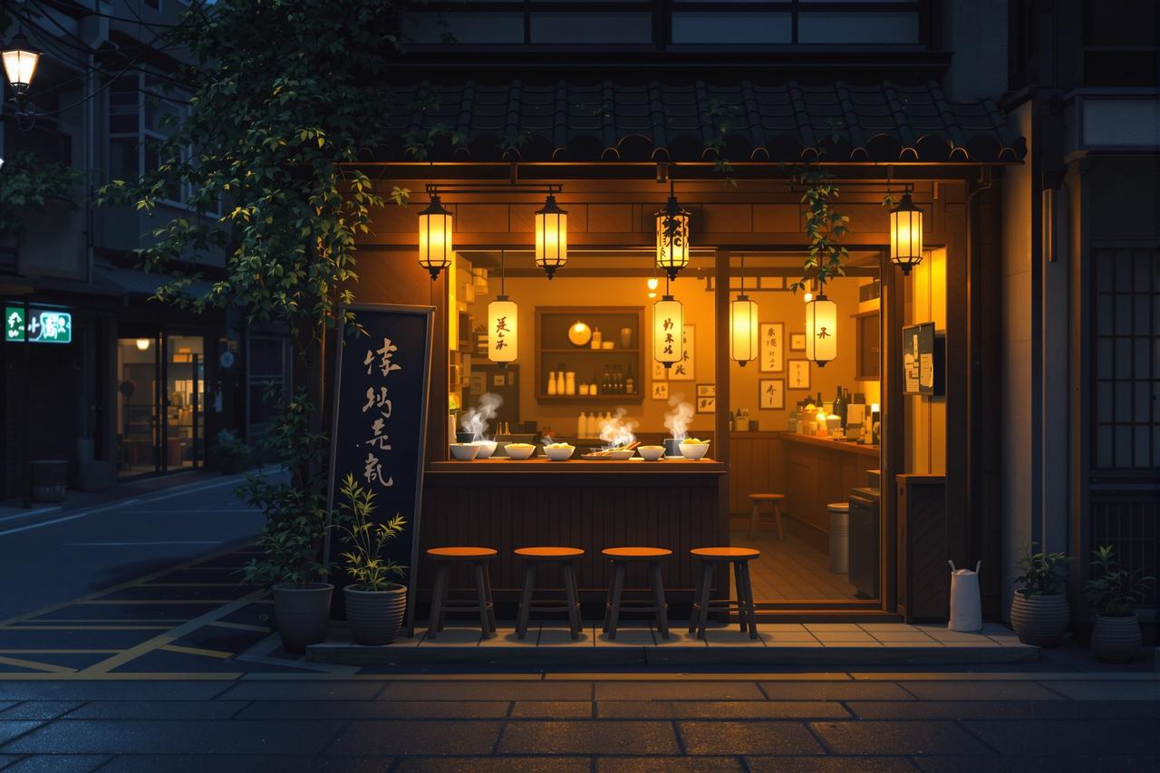 微短剧小程序作品 - 深夜小食堂